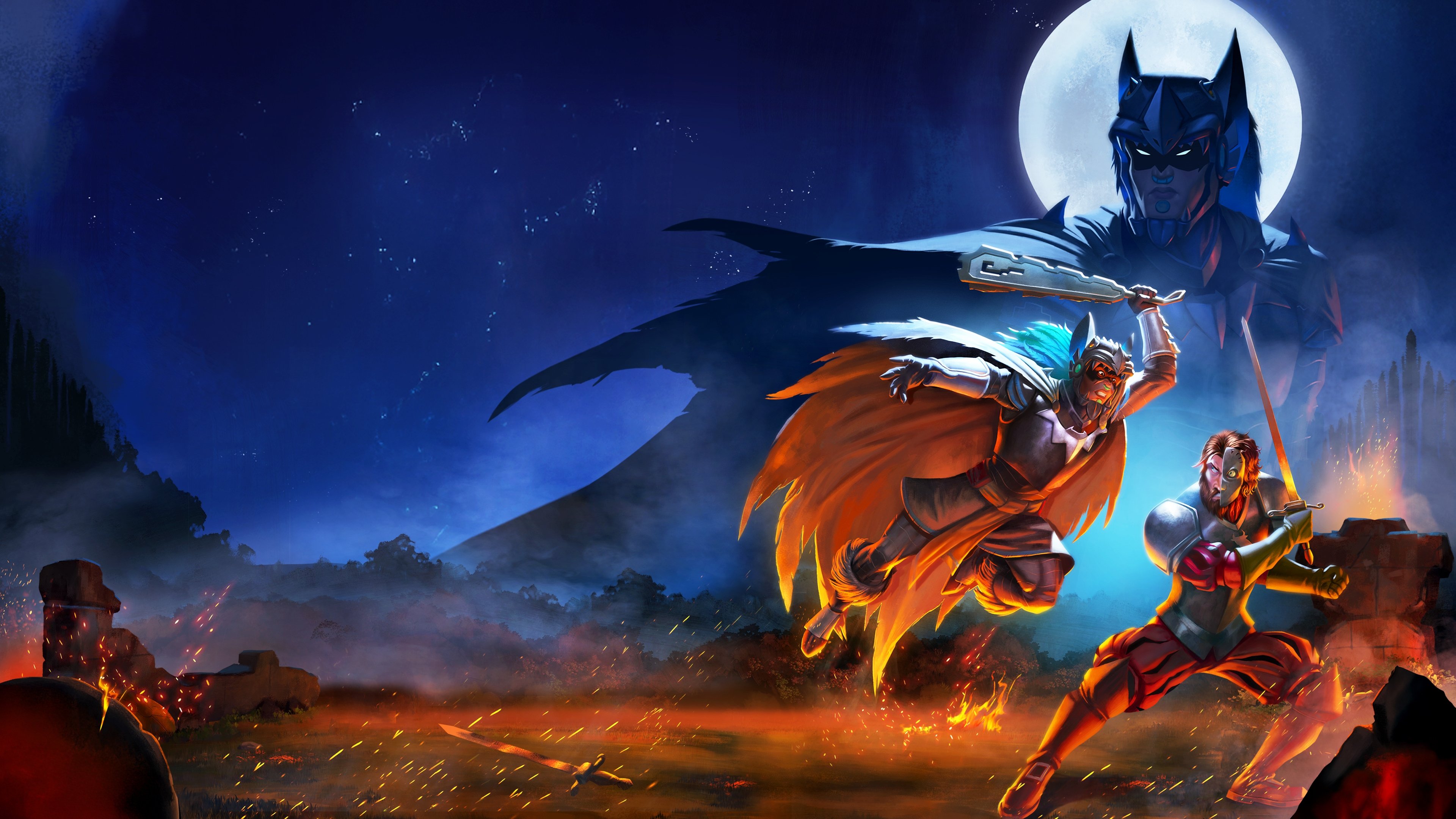 Aztec Batman: Clash of Empires Screenshot